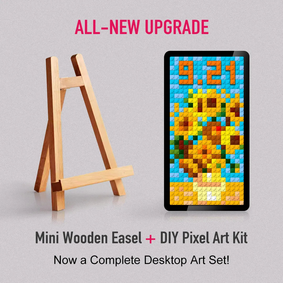 All-New Upgrade | Now with Mini Desktop Wooden Easel | Lucy’s Workspace